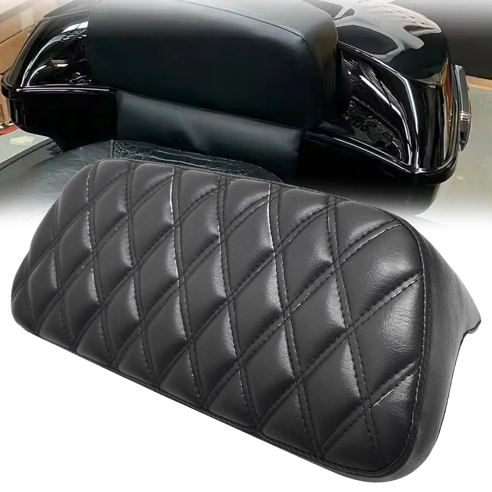 Tour Pack Back Pad Trunk Top Case Backrest Pad Fit For Harley Touring Road King Street Electra Glide Ultra Limited CVO 2014-up