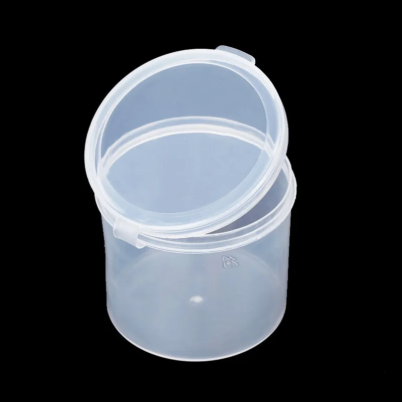 

30pcs 6x5.4cm Wholesale Clear Plastic Multifunctional Storage Organizer Box Dustproof Jewelry Medicine Transparent Case