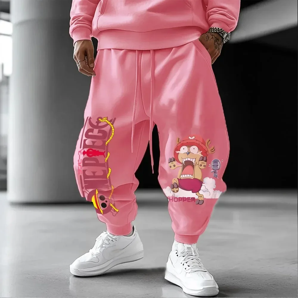 

ONE PIECE Men's Pants Trousers Sweatpants Tony Tony Chopper Anime Spring And Autumn New Punk Y2k Harajuku Jogger Pants Winter