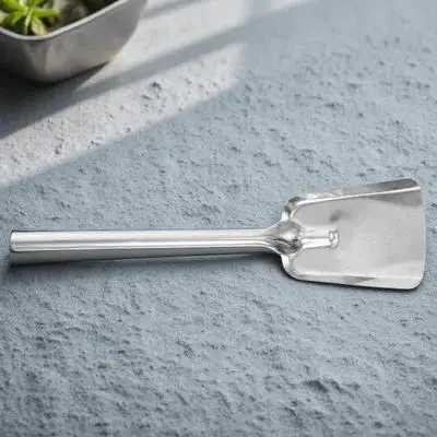 

Thickened Coal Shovel Long Handle Ash Scoop Fireplace Stove Kitchen Use Iron Comfort Grip Home nace Tool
