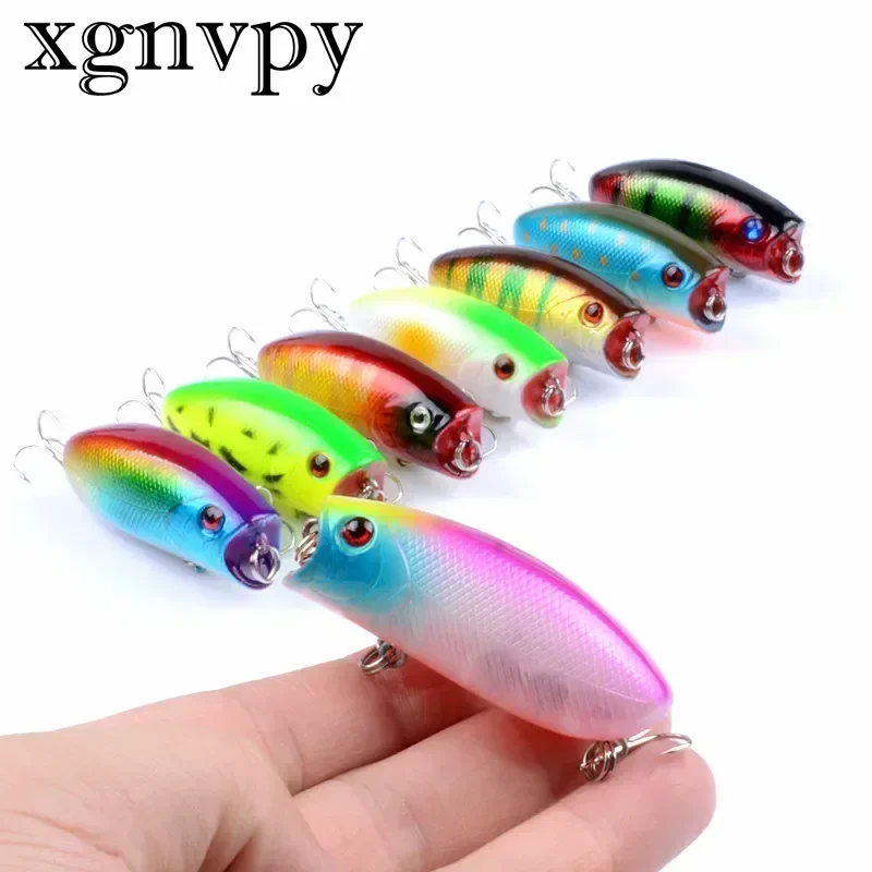 Xgnvpy New Luya Wave Planking Bait Surface System False Baits Bionic Baits 6CM/10.4G Plastic Hard Baits Floating Water