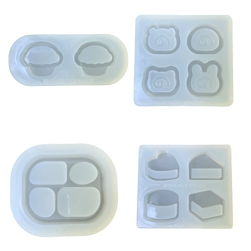 MXME Sturdy Silicone Jewelry Adornment Molds for Creating Pendant Accessories