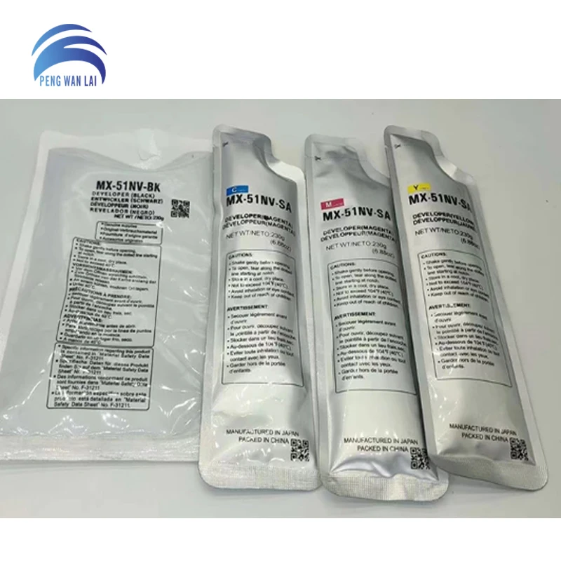 

1 шт. MX-4111n проявитель для Sharp MX-51NV MX4110N MX4111N MX-4110N импортный высокое качество