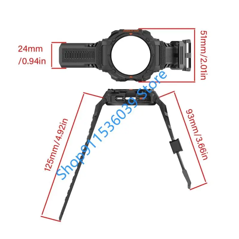 45BB أحزمة السيليكون القوية آلية فترات فصوص سريعة مقاومة للماء ، فرقة ساعة خفيفة الوزن مريحة ترتدي للساعة Super 2025
