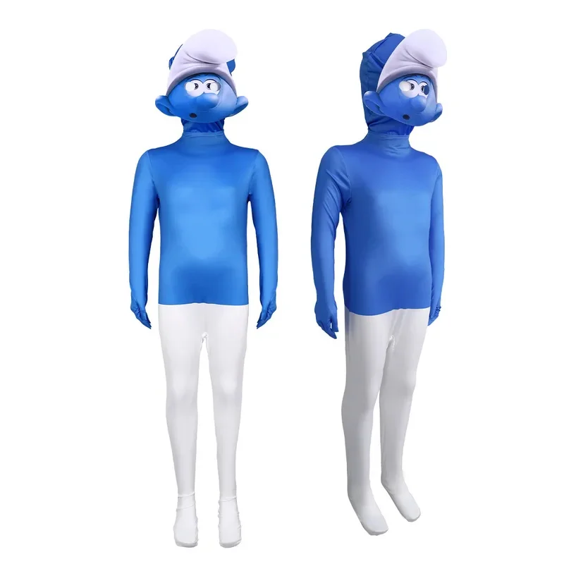 شخصيات سلسلة موسم سمورفز الكرتونية أزياء الهالوين التأثيرية ملابس ضيقة كوسبلاي تكلفة أداء عرض المسرح #   1