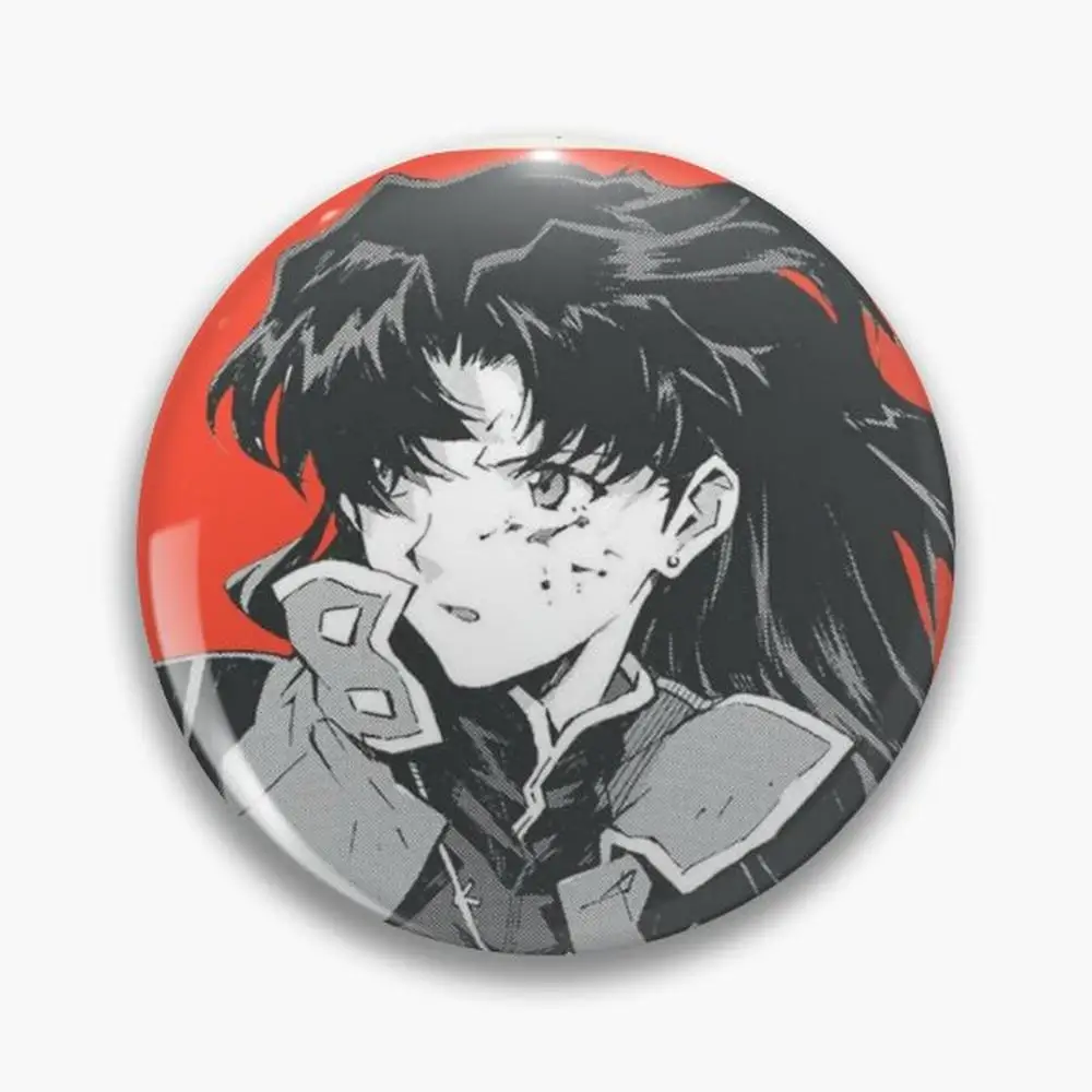 Misato Katsuragi دبوس أزرار دبابيس مجوهرات الإكسسوار تخصيص شارات طية صدر السترة الموضة بروش