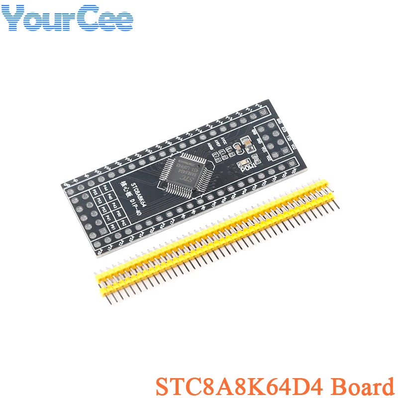 STC8A8K64D4 Learning Demo System Core Development Board Module SPI Compatible Flash Microcontroller 51