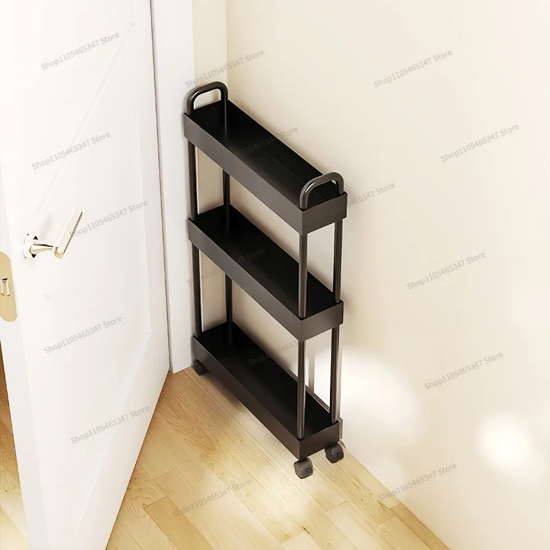 For Rack Behind The Door, Ultra-thin Kitchen,Bedroom Door, Ultra-narrow Multi-layer Storage Rack