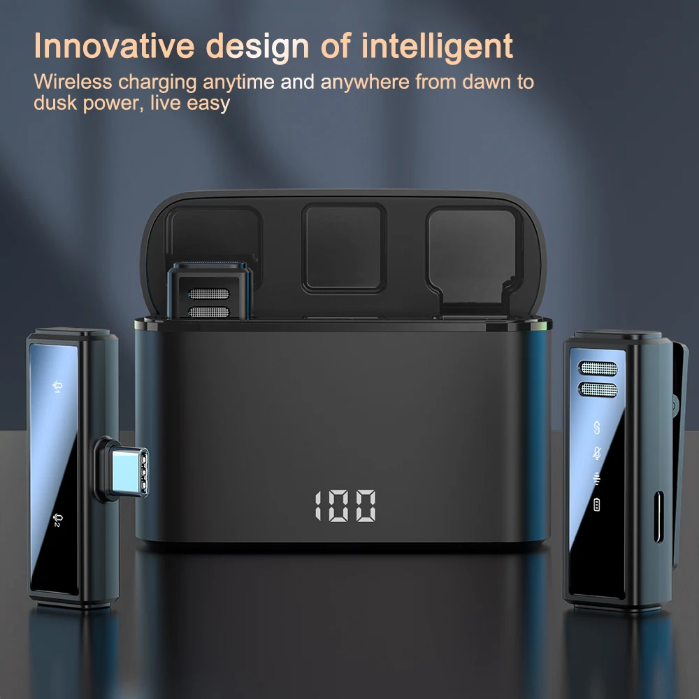 J88 profession elle drahtlose Laval ier Mikrofon Handy Rausch unterdrückung Live-Übertragung Gaming Audio-Video-Aufnahme Mini-Mikrofon