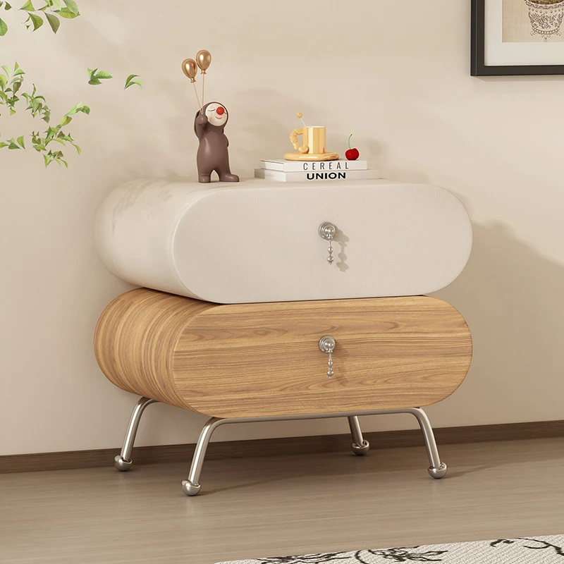 Space Saving Night Table Trendy Creative Display Tiny Cute Bedside Tables Modern Premium Mesitas De Noche Bedroom Furniture