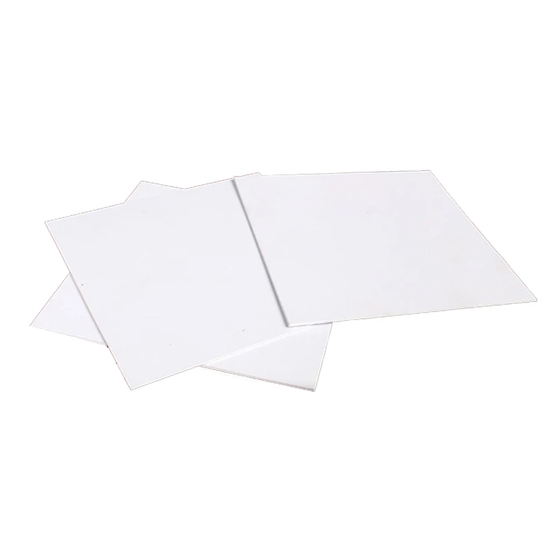 20PC PVC Board Thickness 0.2mm 0.3mm 0.4mm 0.5mm 0.8mm 1mm Plastic Plate 100x200mm 200x200mm White