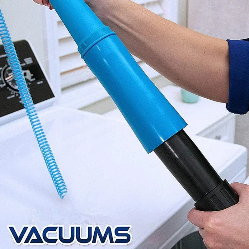 Dryer Vent Cleaner Kit Vacuum Attachment Bendable Dryer Lint Remover With Guide Wire Dryer Lint Screen Cleaning Hose