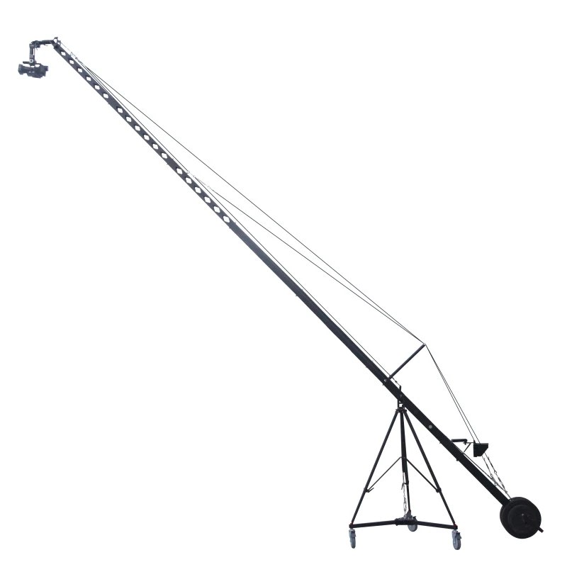 Jianmei XF86-7m Camera Crane Jib Arm System With 2-Axis Motorized Pan Tilt Head For DSLR Remote Control Video Production - view 3
