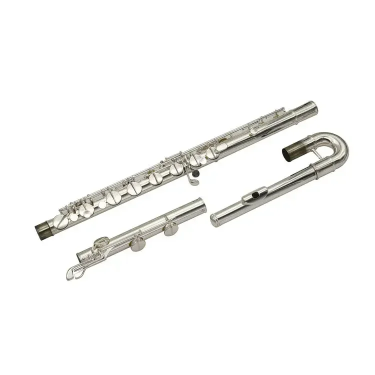 Chinese Manufacturer Hot Sale Silver-plated Body Flute Music Instrument Flute