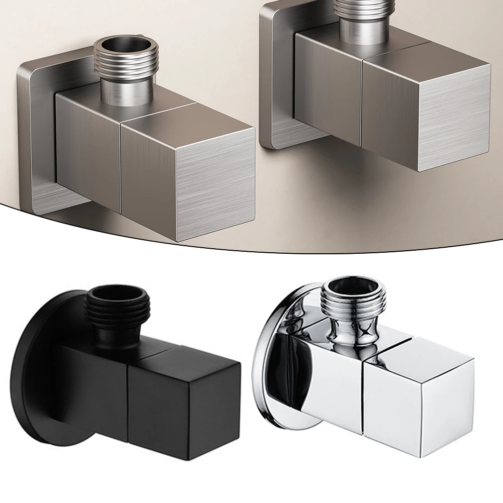 

Triangle Valve Toilet Water Stop Valve Water Heater Valve Stainless Steel For Bathrooms Kitchens Balconies Toilet Accessories