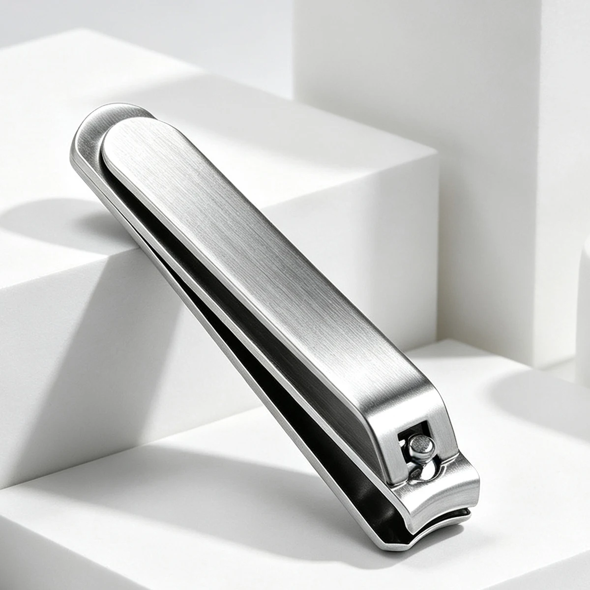 Stainless Steel Nail Clipper, Sharp Nail Cutter, Ergonomic Nail Trimmer for Men Women, Durable and Portable Manicure Tool,
