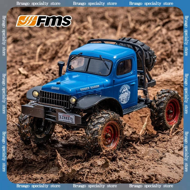 

FMS Xiaoqi масштаб 1/24 маленький альпинистский автомобиль RC пульт дистанционного управления внедорожный полноприводный электрический игрушечный грузовик модель автомобиля подарок