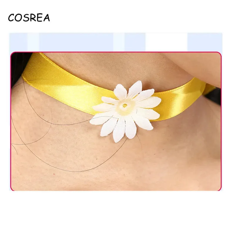 جديد 2025 زي الجمال والوحش الأصفر الطويل للهالوين فستان الأميرة حسناء حفلة تنكرية كرنفال جرس الكبار ★ ★ ★   جيه.