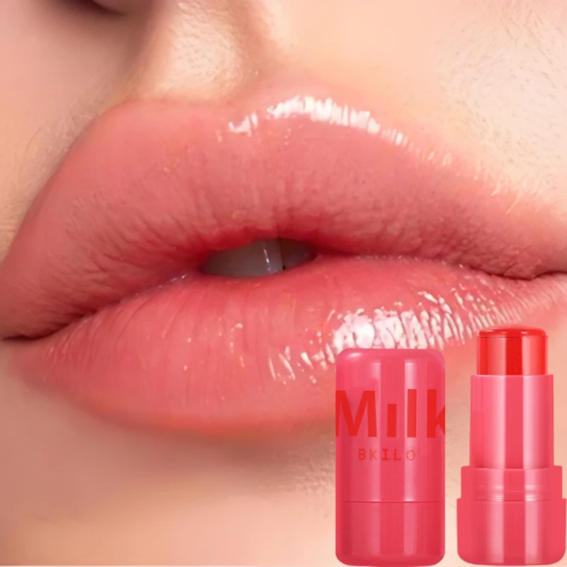 1Pc Milch Gelee Tönung Gesichts Rouge Zauberstab 3-in-1 Befeuchtet Langlebig Matte Rouge Wange Kontur lippenstift Aufkleber Schönheit Make-Up