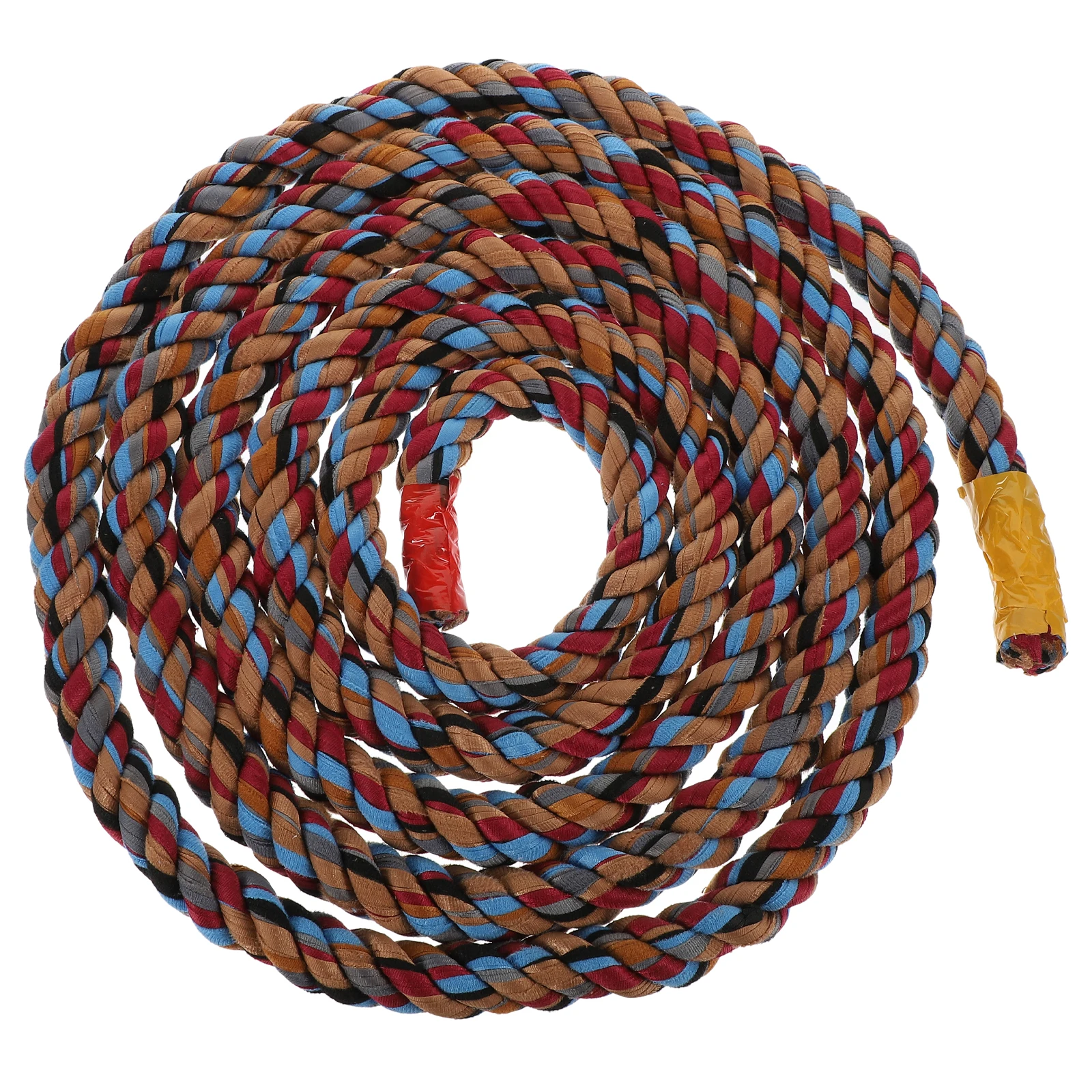 

30mm Tug of War Rope 5M Colorful Cloth Cord for Kids Teamwork Games Durable Braided Jute Pulling Competition String