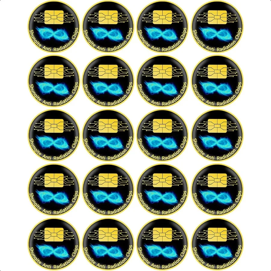 

20 Pcs Cell Phone Blocker Protection Neutralizers Stickers for Smart Phones Tablets Laptops Computer WiFi Priner TV Electronic