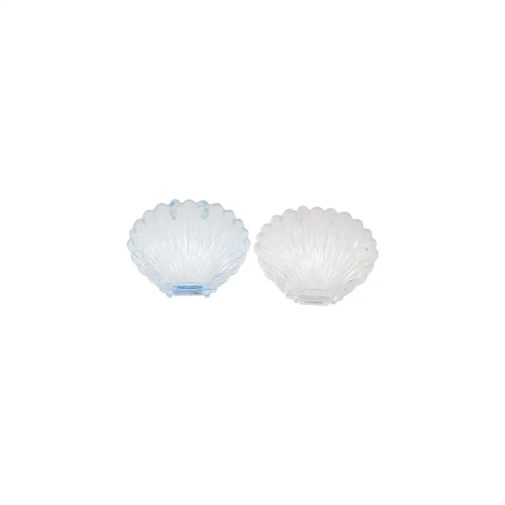 Transparent Seashell Shape Bracelet Earrings Storage Boxes Gift Jewelry Box