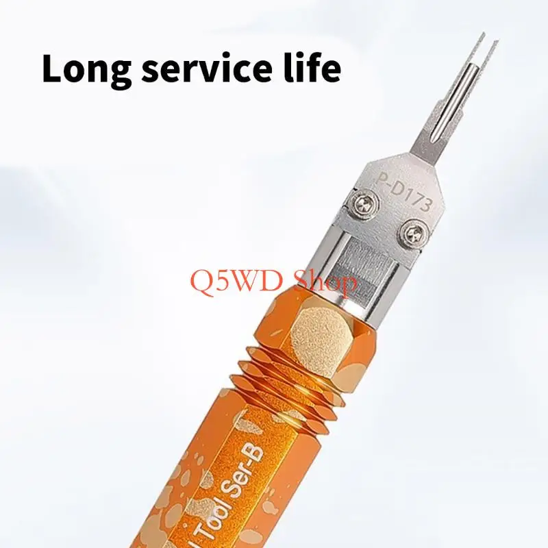 Q5WD Versatility Metal 5557,5559Pin Extractor Tool for Effortlessly Removal of Computer Connectors Terminals and Pin