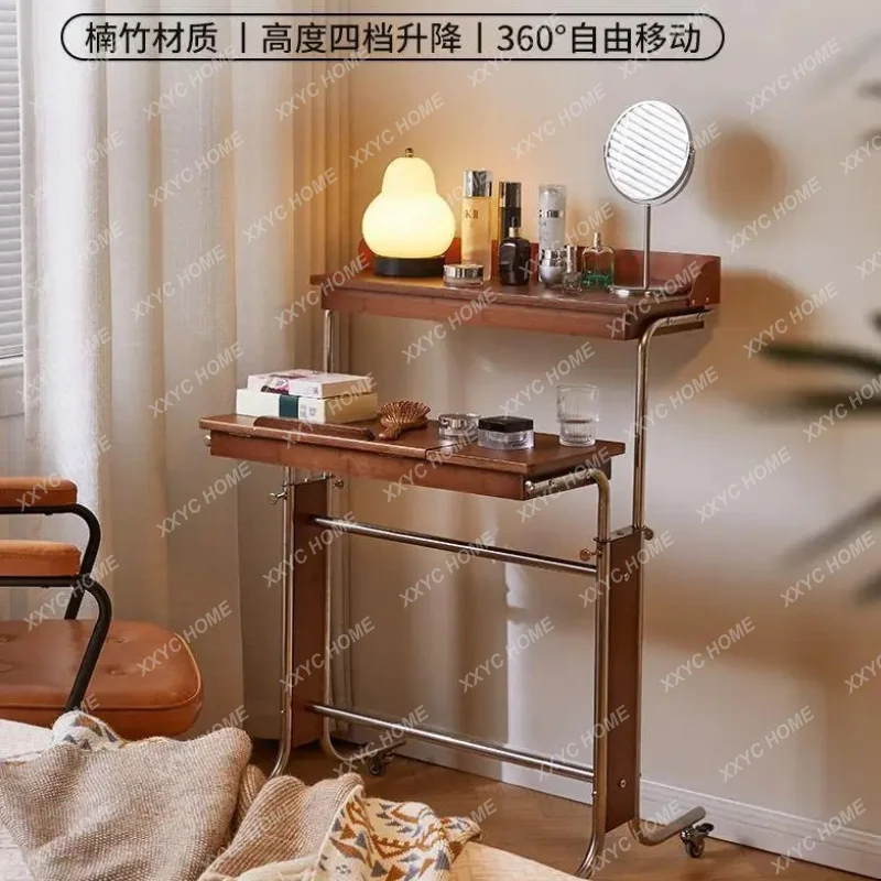 XX Lifting coffee table Mobile learning table Shelf trolley