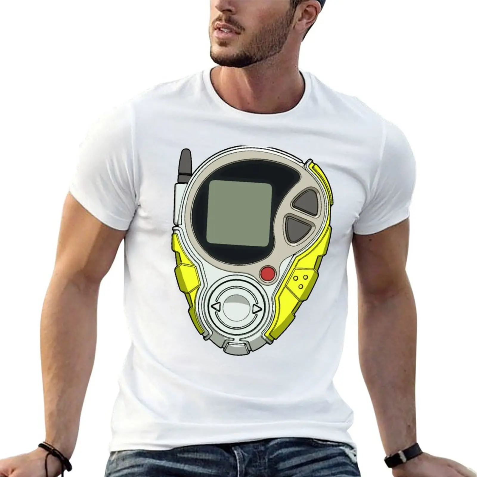 

Cody's D-3 Digivice T-Shirt t shirt for man 100 percent cotton t shirt personalised T-Shirt