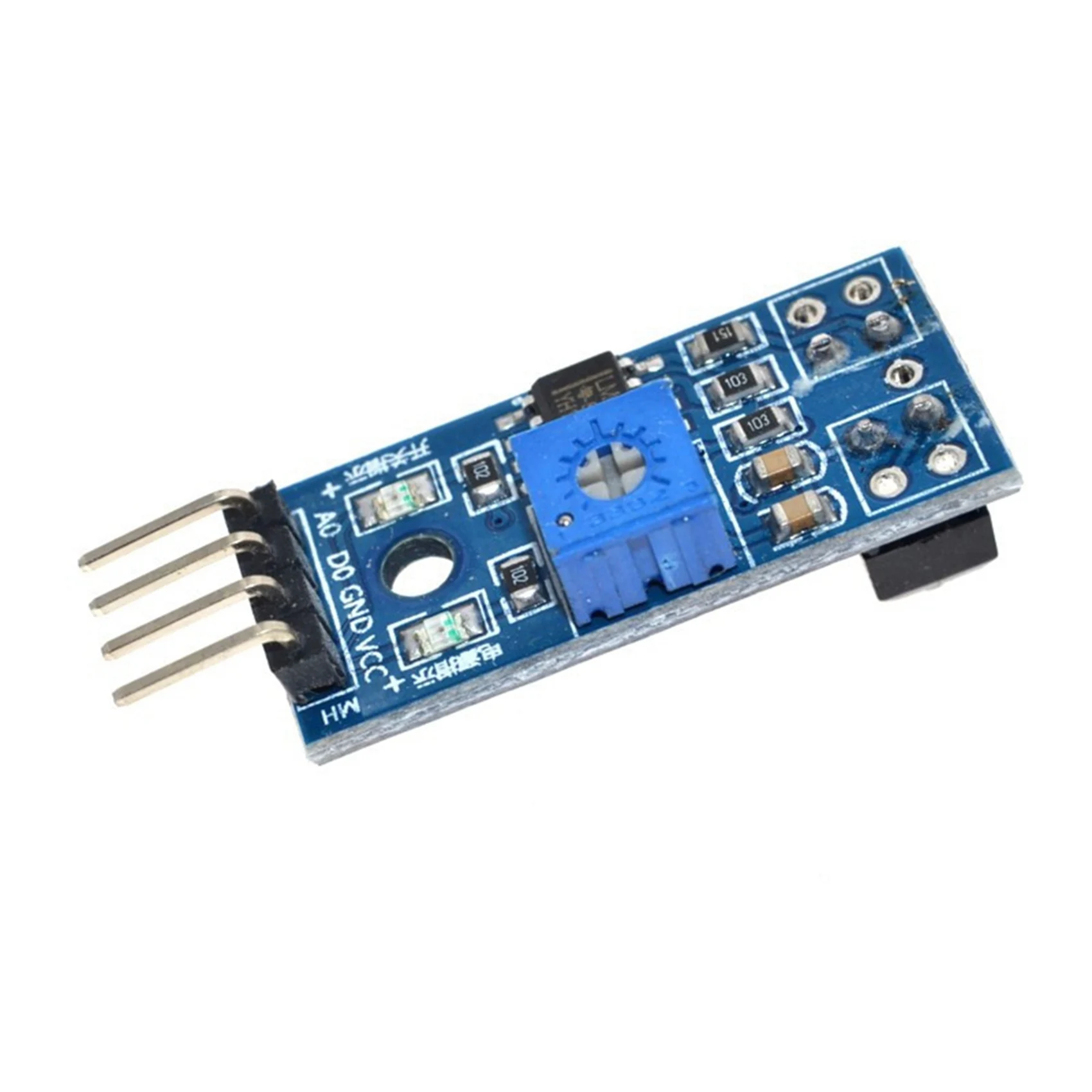 BNVN-60PCS TCRT5000 Infrared Reflective Sensor Module IR Barrier Line Track Photoelectric Switch For Arduino Smart Car Robot