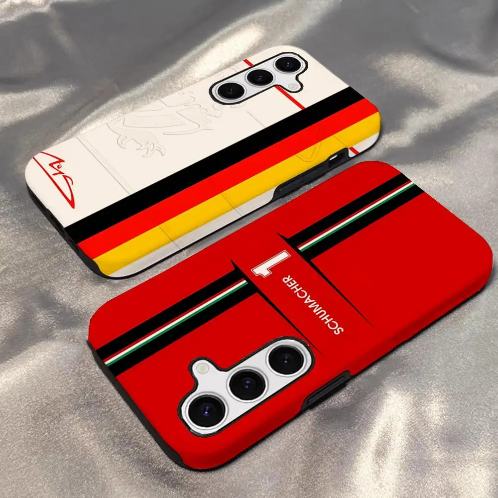 Michael Schumacher 47 Handyhülle für Samsung S25 S24 S23 S22 S21 Plus Ultra A56 A36 A26 A16 glänzende HD-Hart-PC-Abdeckung