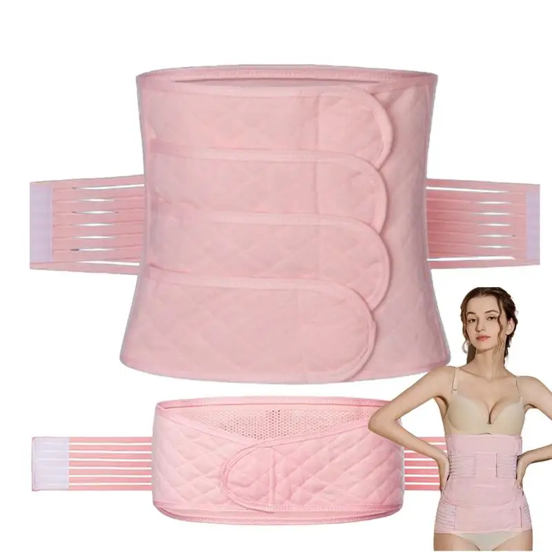 

Postpartum Waist Trimmer Adjustable Elastic Abdomen Abdominal Binder High Waist Shaping Belt Breathable For Women Maternity