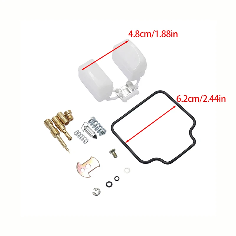 GY6 125cc 150cc Carburetor Repair Rebuild Kit  Scooter ATV Go Kart Moped Carb Jets Gasket Float Parts