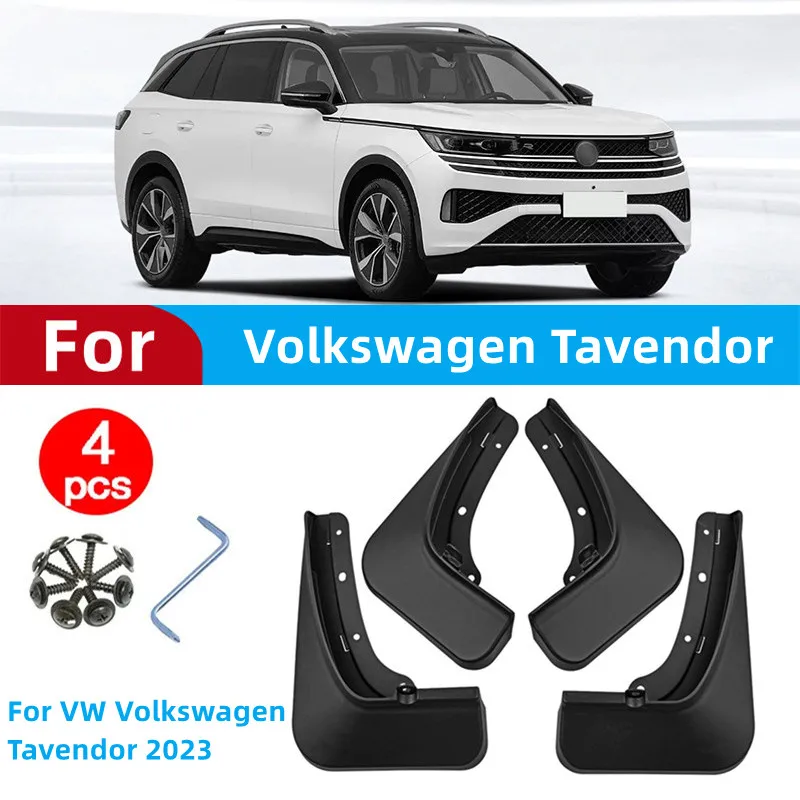 

For VW Volkswagen Tavendor 2023 Mud Flaps Front Rear Fender Splash Wheels Protector Guards MudFlaps Mudguards Car Accessories