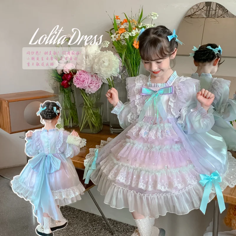 Youtu Lolita girlfriend's dress autumn clothes2024lolitalolita princess dress sweet girlfriend's gauze dress