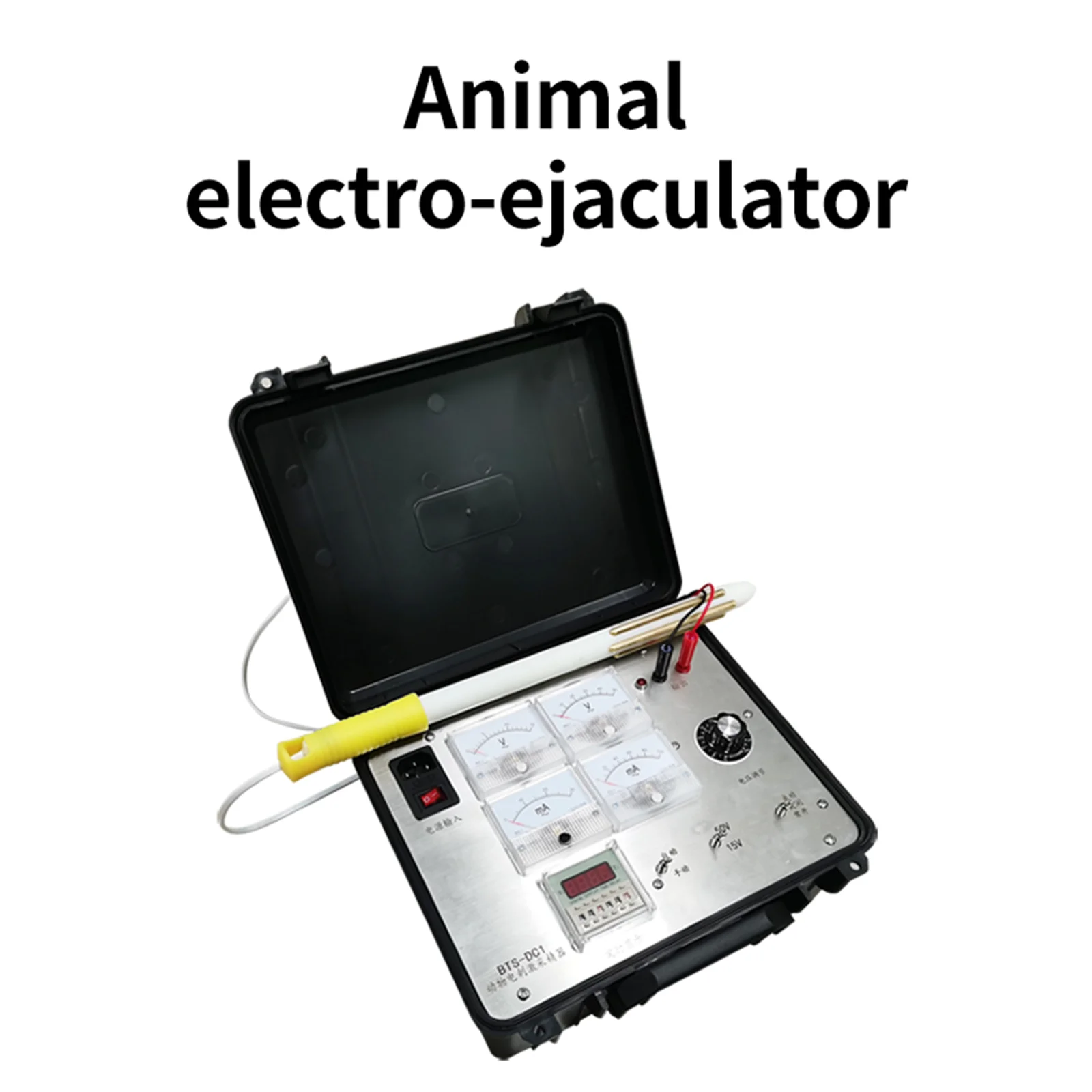 Electrical Stimulation Sperm Extractor for Cow, Sheep, Horse, Pig, Rabbit, Animal Electro-ejaculator Artificial Breeding Device