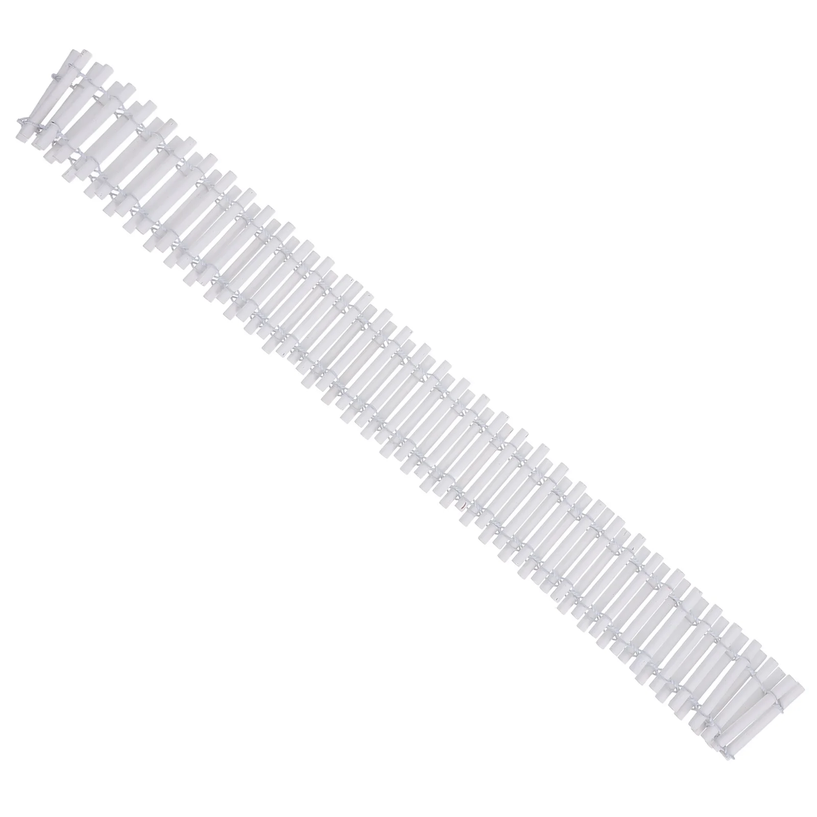 

Miniature Wooden Fence White Small Decorative Garden Fence for Micro Landscape DIY Miniature Decor Micro Landscape Accessories