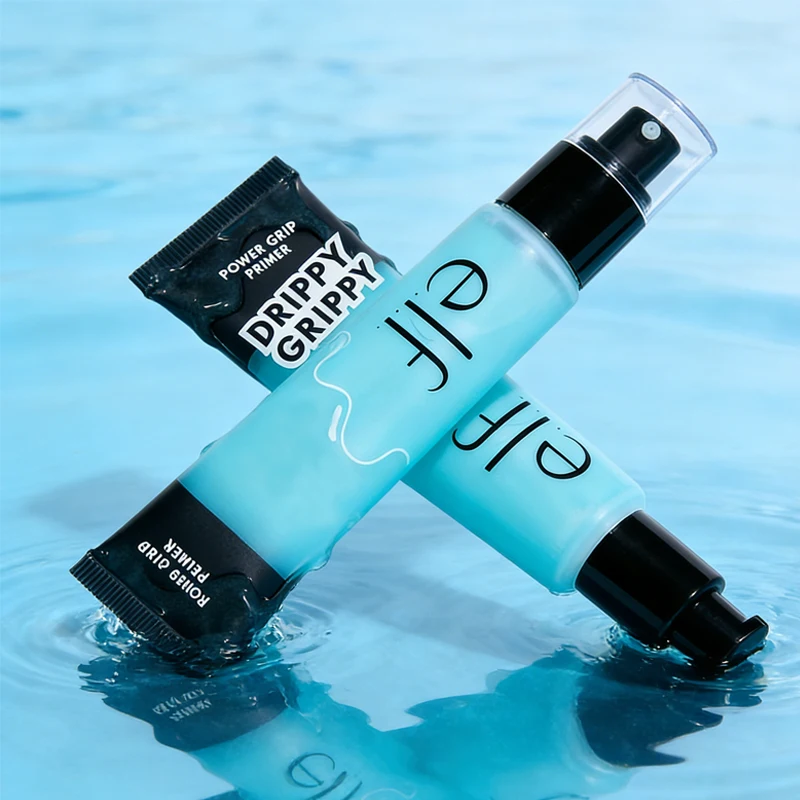 Primer Verde ELF 75ml, Spray de Fixação de Quatro Cores e Retenção de Maquiagem, Essência Hidratante de Longa Duração que Nutre o Rosto