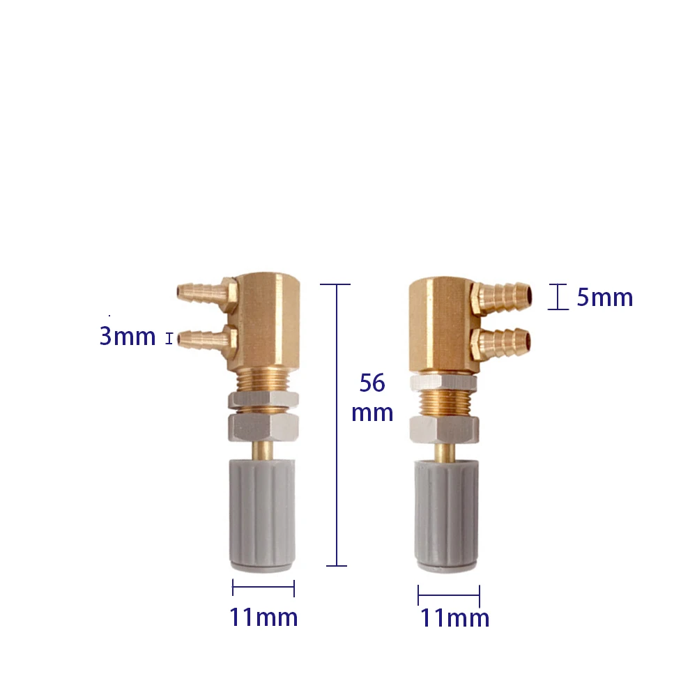 JNSUR F Type Dental Unit Air Water Control Regulating Valve Switch 3mm/5mm Dental Chair Turbine Spare Parts Dentist Equipment