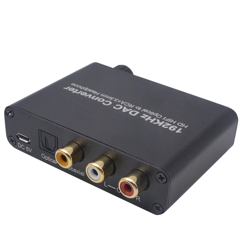 N82R 3.5Mm Jack DAC Audio Decoder Audio Decoder With Volume Control Converter For Public Places