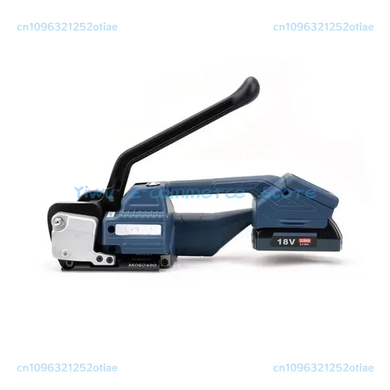 0981 Electric baler V1 type PP PET with packing tool electric packing machine tension 3500N with digital display packing tool