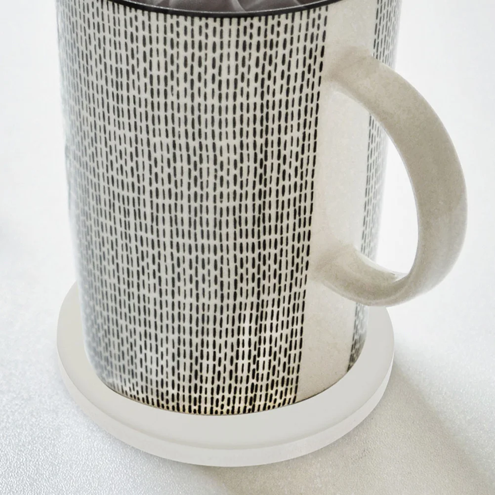 

2Pcs Blank Ceramic Cup Coasters Sublimation Heat Transfer DIY Scald-Proof Non-Slip Hot Plate Mats Tableware Pads for Home