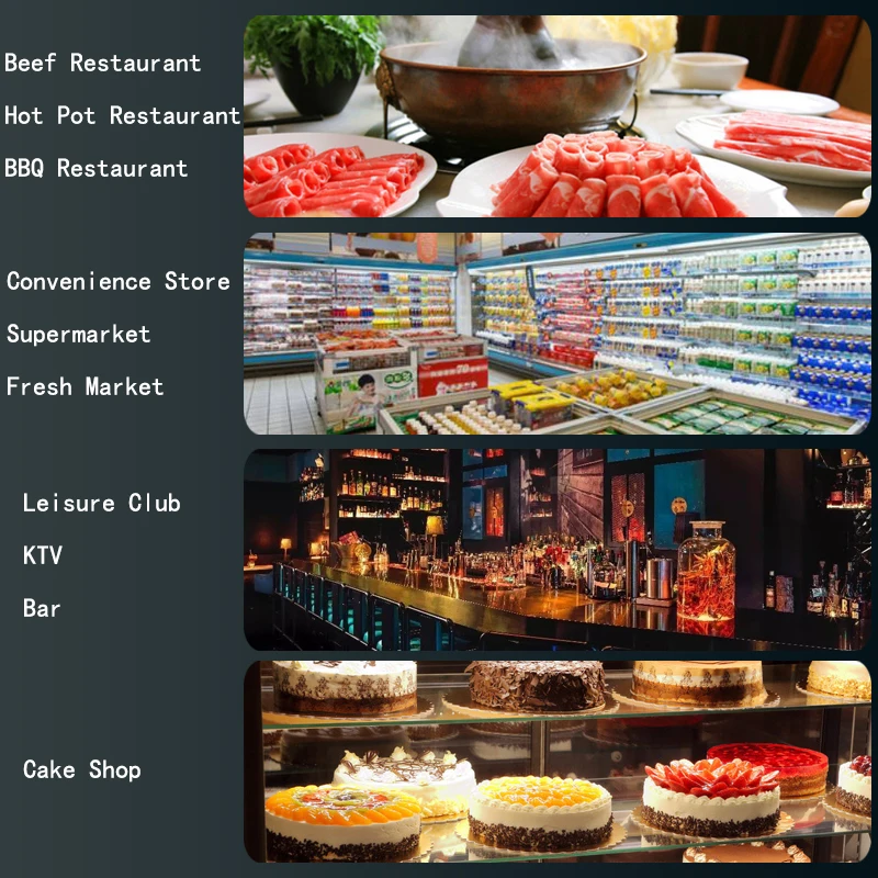 Commercial -22 Air Cooling Quick Cabinet Automatic Defrost 2-Door Upright Glass Display Electronic Control Digital - view 6