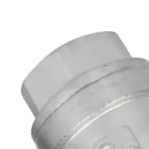 1 NPT Stainless Steel Check Valve for Water Oil Gas Systems with Unidirectional Flow Design and Precision Sealed Construction