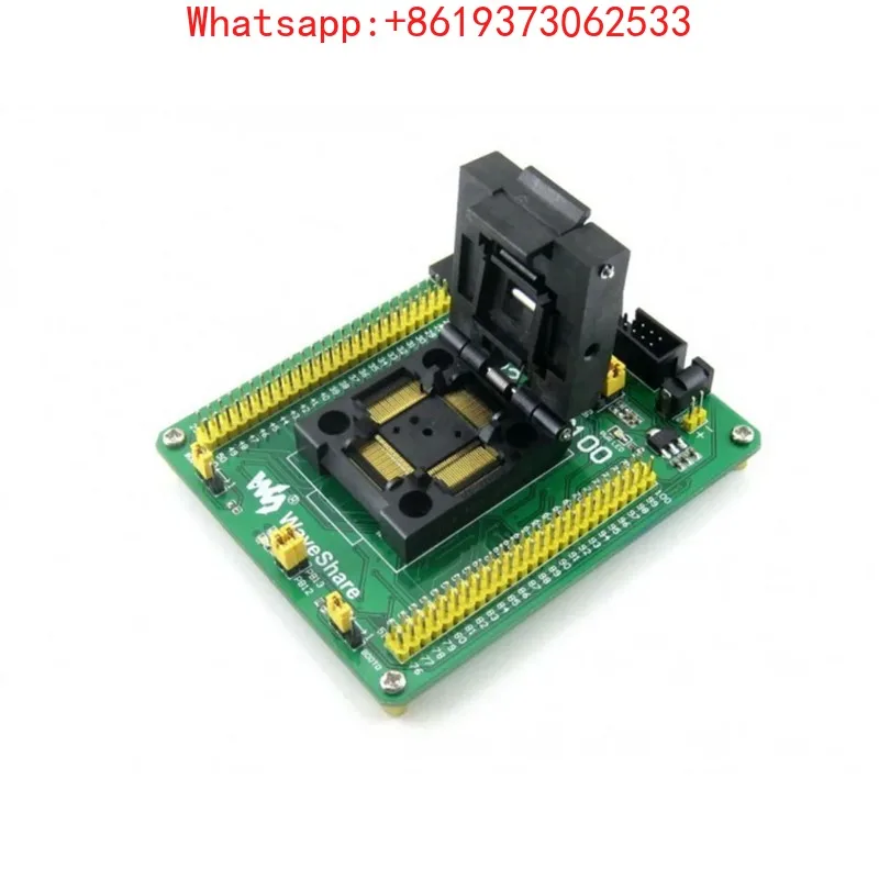 

STM32-QFP100 Programmer Adapter Yamaichi IC Test & Burn-in Socket with A Simple Board, Specifically Designed for STM32 Microcon