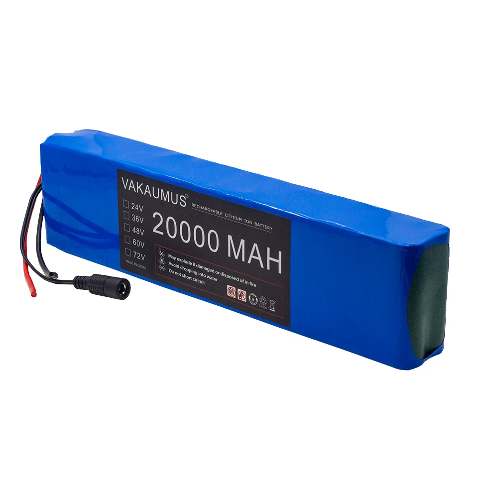 E-bike Battery 48v 20Ah 18650 Lithium Ion Battery Pack 13S2P Bike Conversion Kit Bafang 1000w and 54.6V