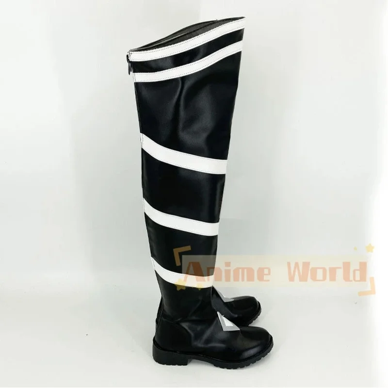 Frieren: Beyond Journey's End Sousou no Frieren Aura 신발 코스프레 부츠 할로윈 카니발 부츠 맞춤 제작