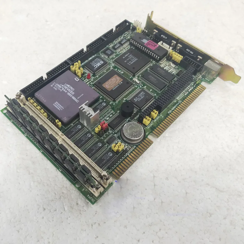 PCA-6144V REV.A2 For Advantech Industrial Computer Motherboard 486 Half-length Board