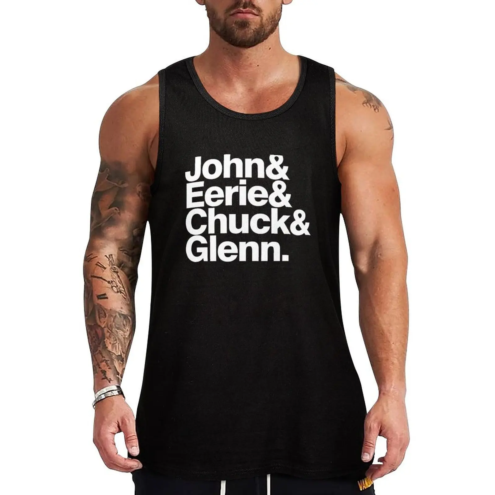 

Danzig memember list ampersand shirt Tank Top Vest Men's t shirt men gym clothing quick-drying t-shirt