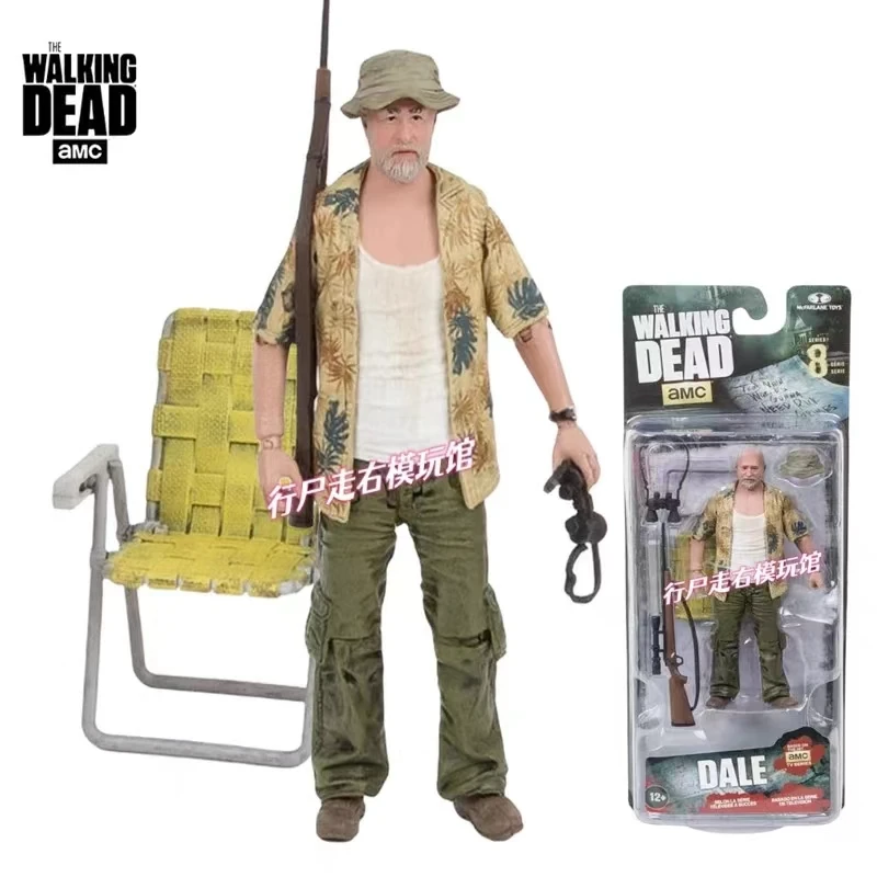 

Walking Dead Movie Dale Horvath 5 Inch Action Figures Doll Toy Collectible Gift